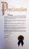 Dublin proclamation